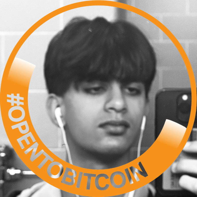 Aarush Dham — #opentobitcoin